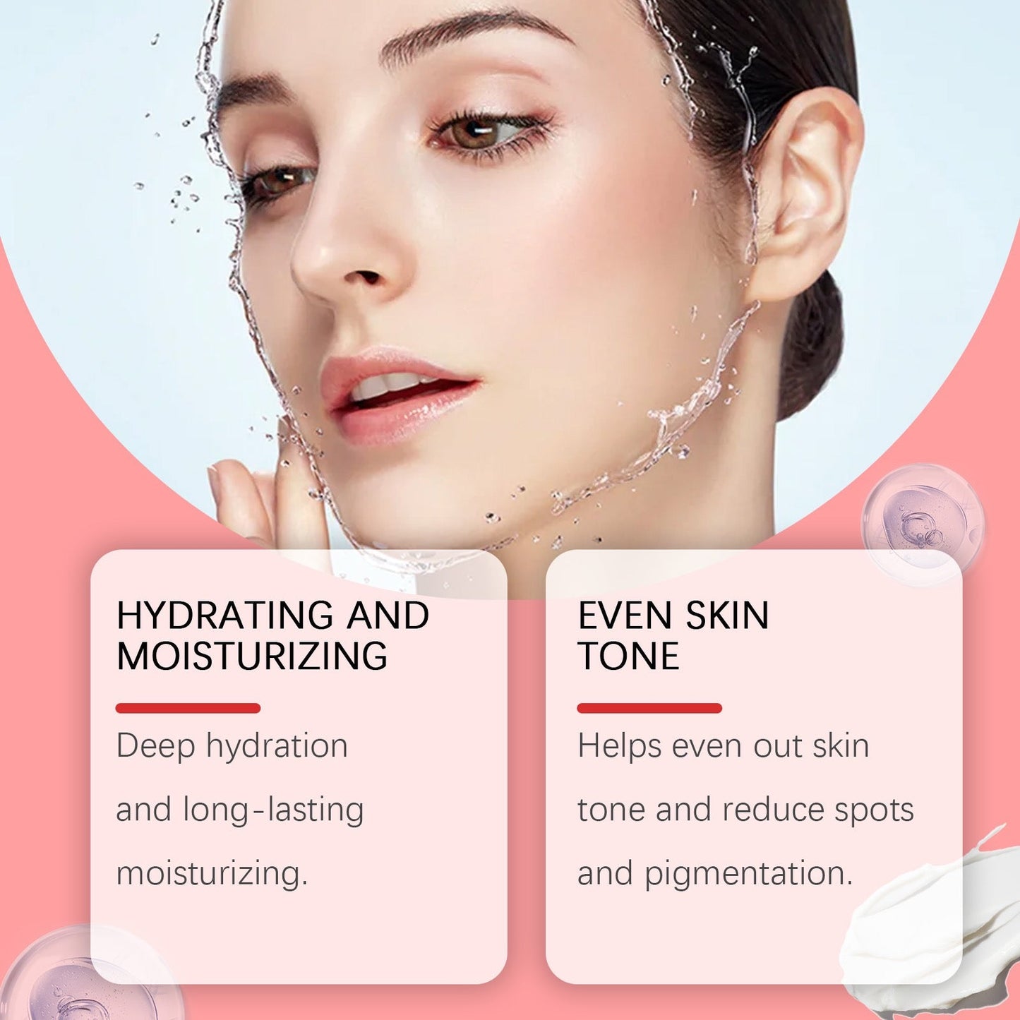 Hydrating, Moisturizing, Firming Facial Skin, Nourishing, Radiant Glow Cream