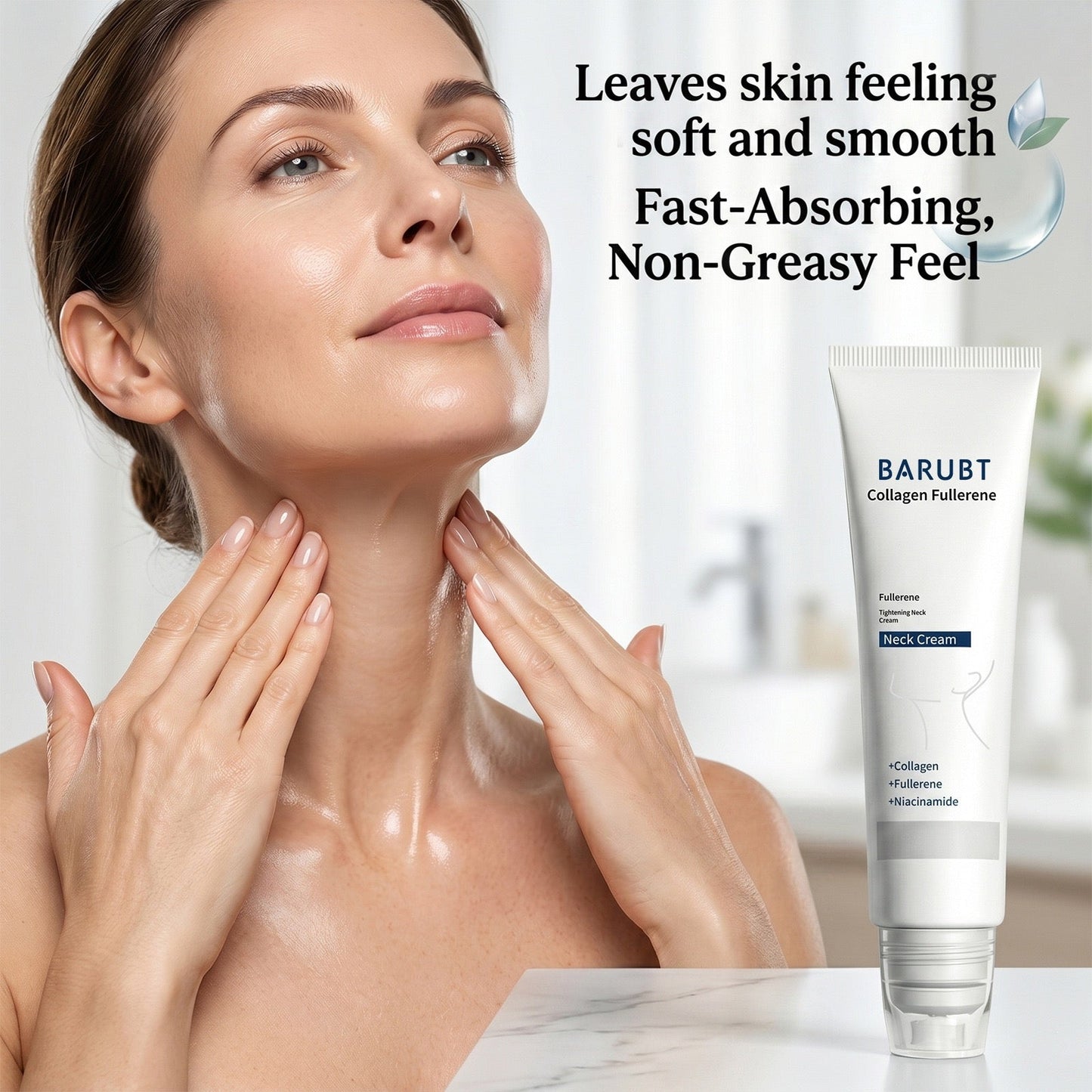 Neck Firming Roller Cream – Reduce Wrinkles & Tighten