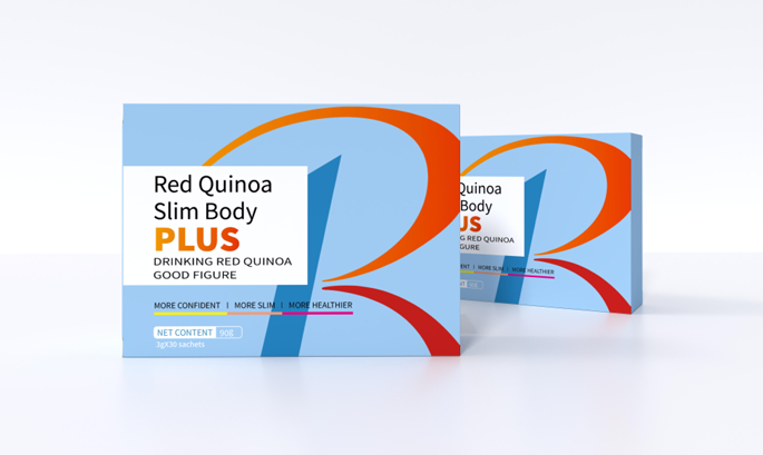 Red Quinoa Slim Body PLUS | Natural Weight Management Drink Mix – 30 Sachets