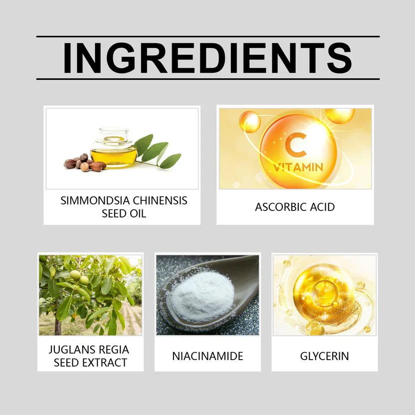 Vitamin C Whitening Freckles Face Cream Remove Melasma Dark Spots Lighten Melanin